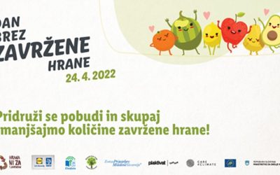 DRUGI SLOVENSKI DAN BREZ ZAVRŽENE HRANE