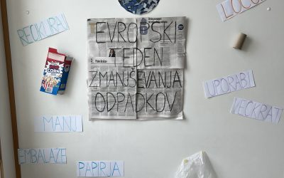 Ekošola-Evropski teden zmanjševanja odpadkov