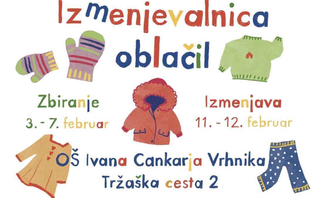 Izmenejvalnica oblačil na Tržaški 2